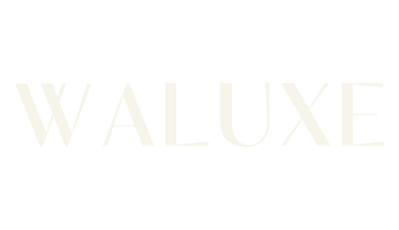 Waluxe, display market font preview
