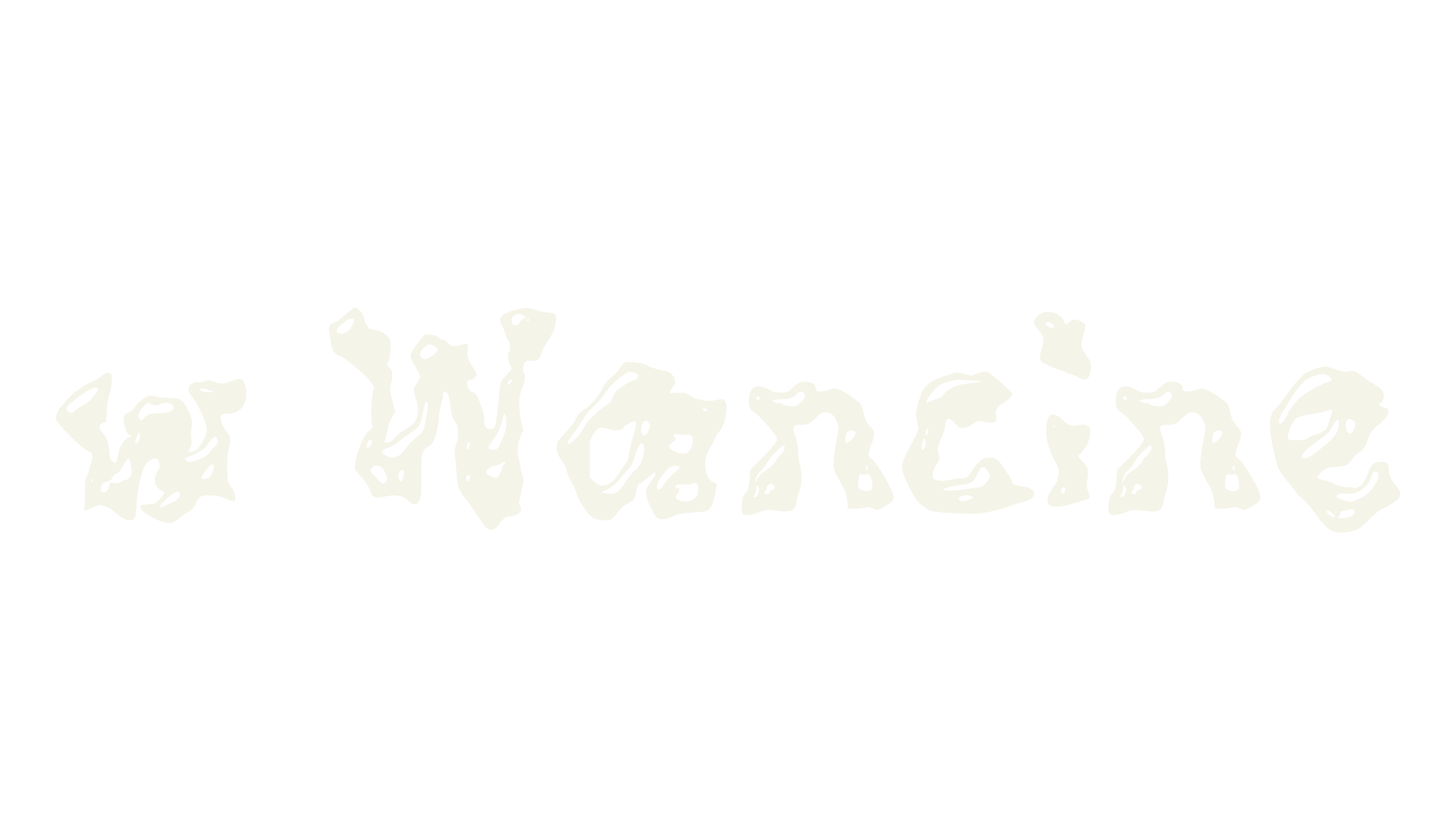 w Wancine, display market font preview