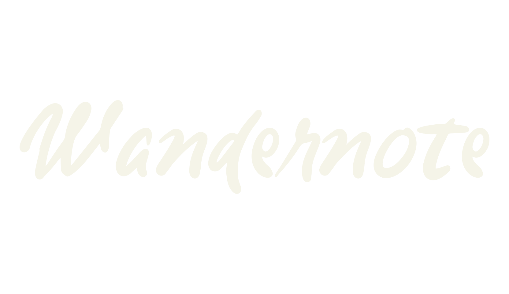Wandernote, handwritten font preview