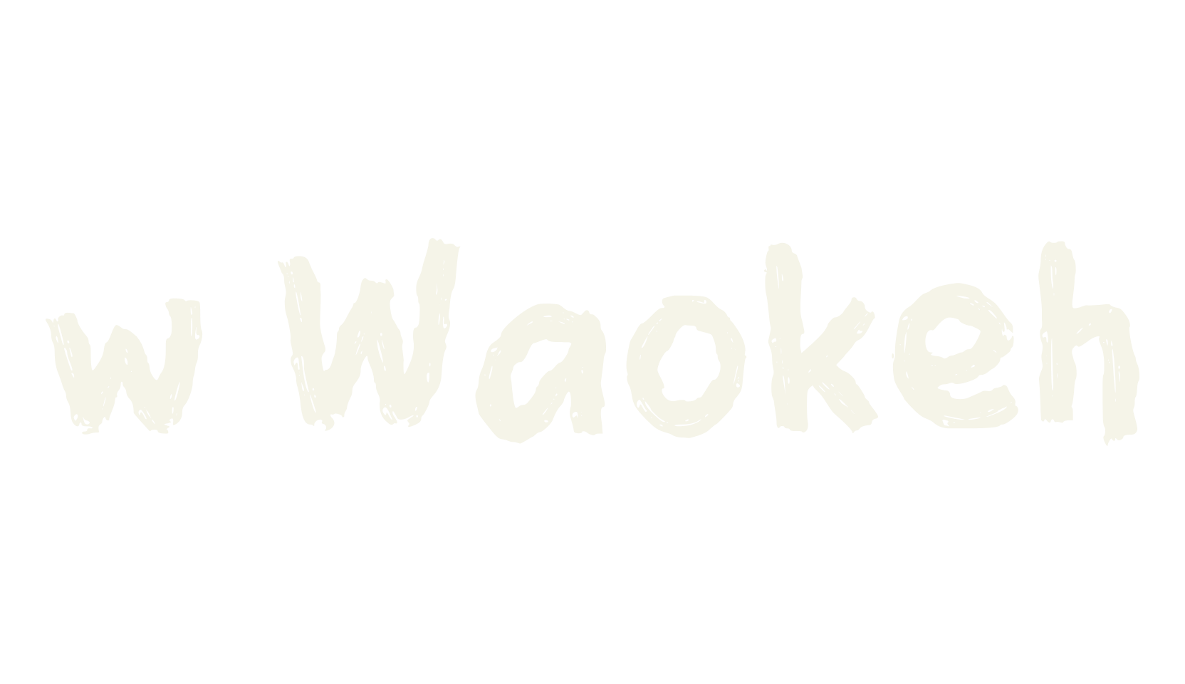 w Waokeh, display market font preview