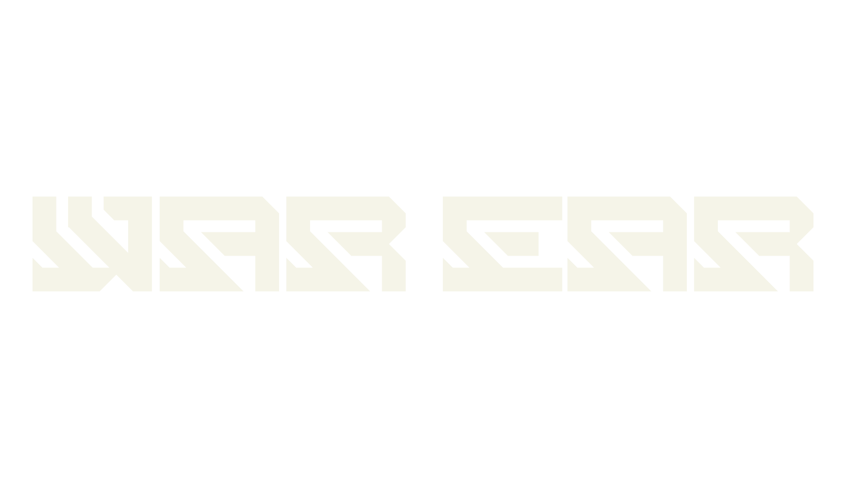 WAR EAR, futuristic font preview