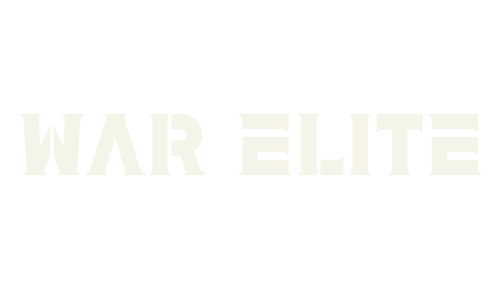 War Elite, display market font preview