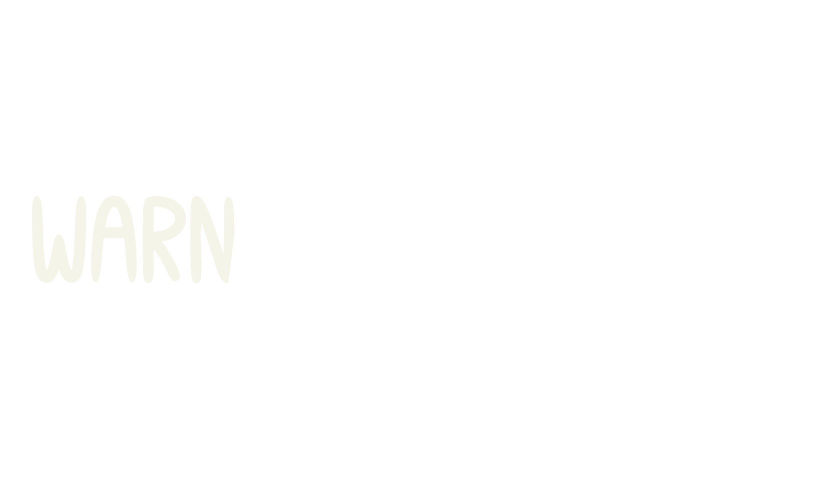 Warning Christmas, modern font preview