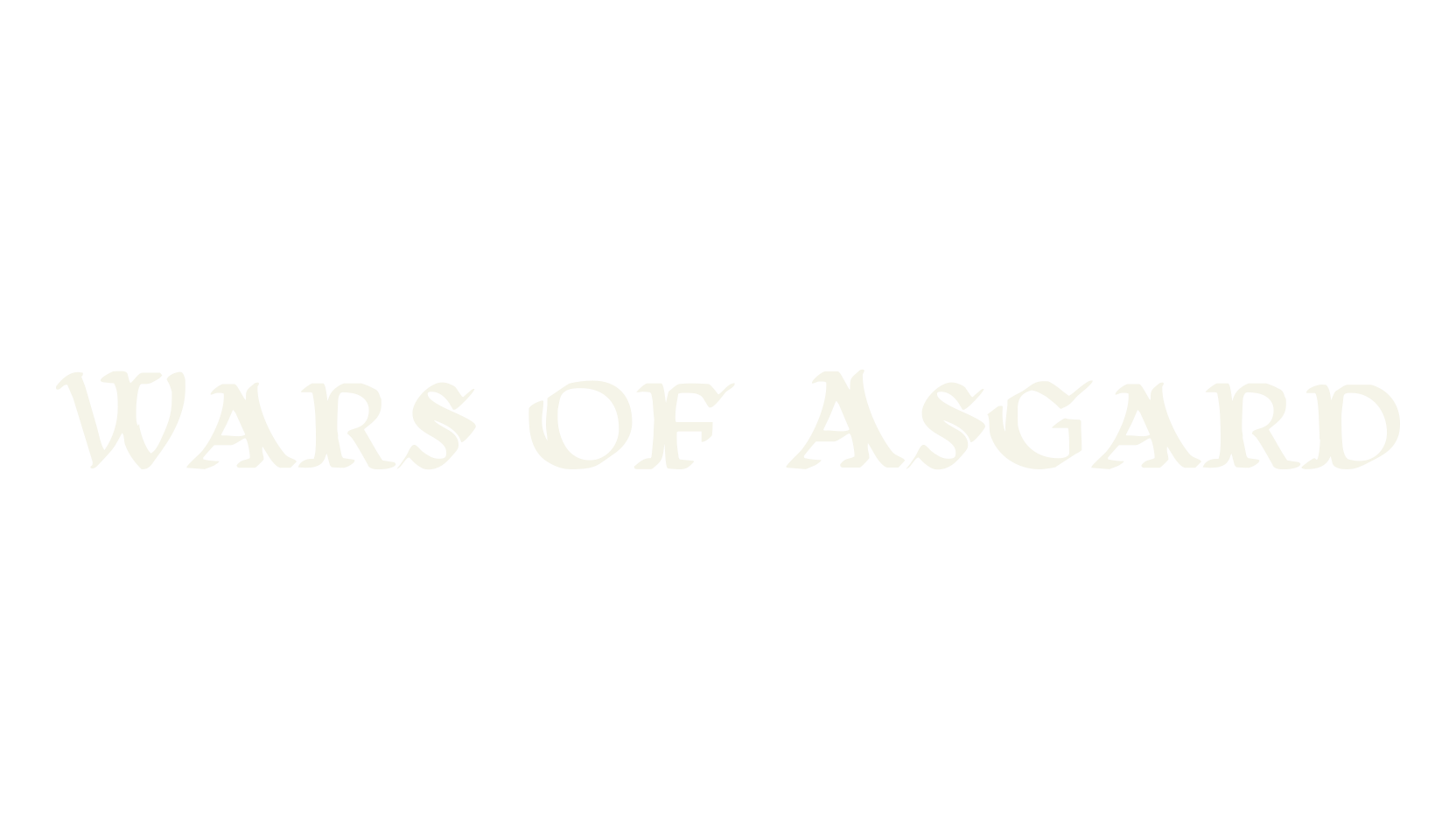 Wars of Asgard, fashion script font preview
