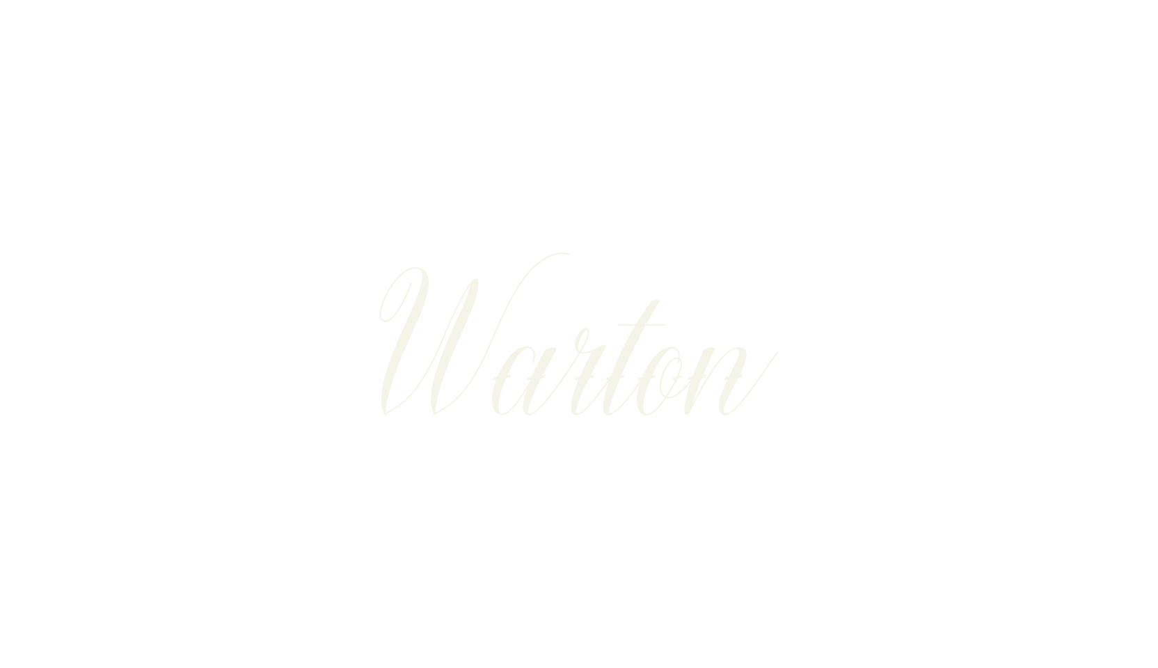 Warton, calligraphy font preview