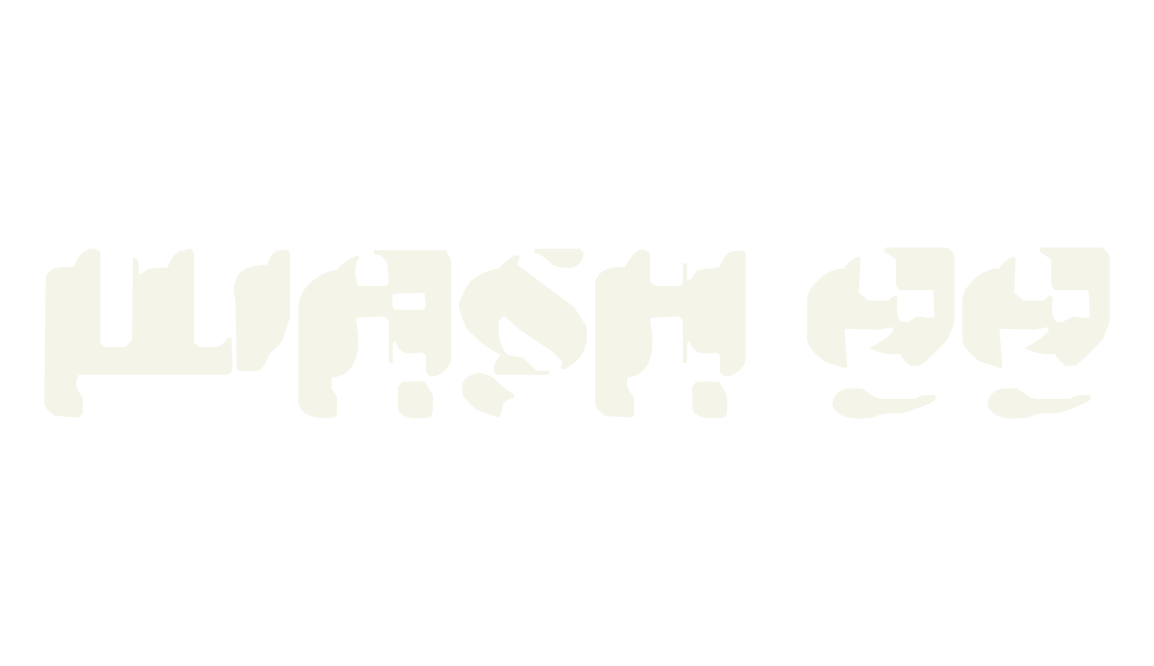 Wash 99, decorative font preview
