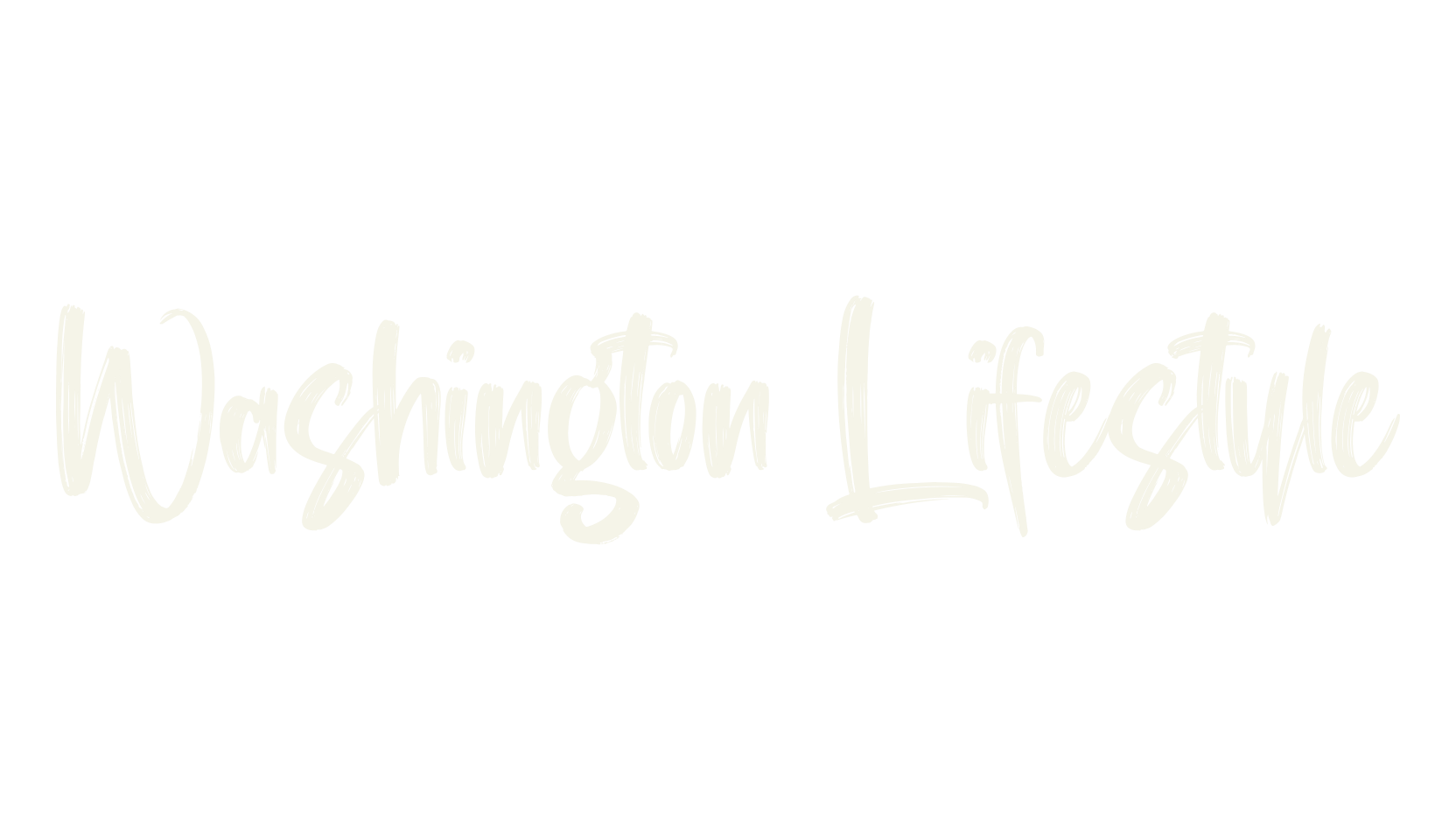 Washington Lifestyle, brush font preview