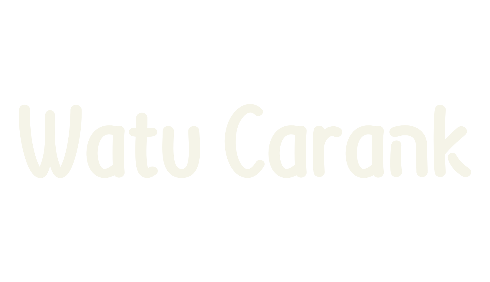 Watu Carank, movies font preview