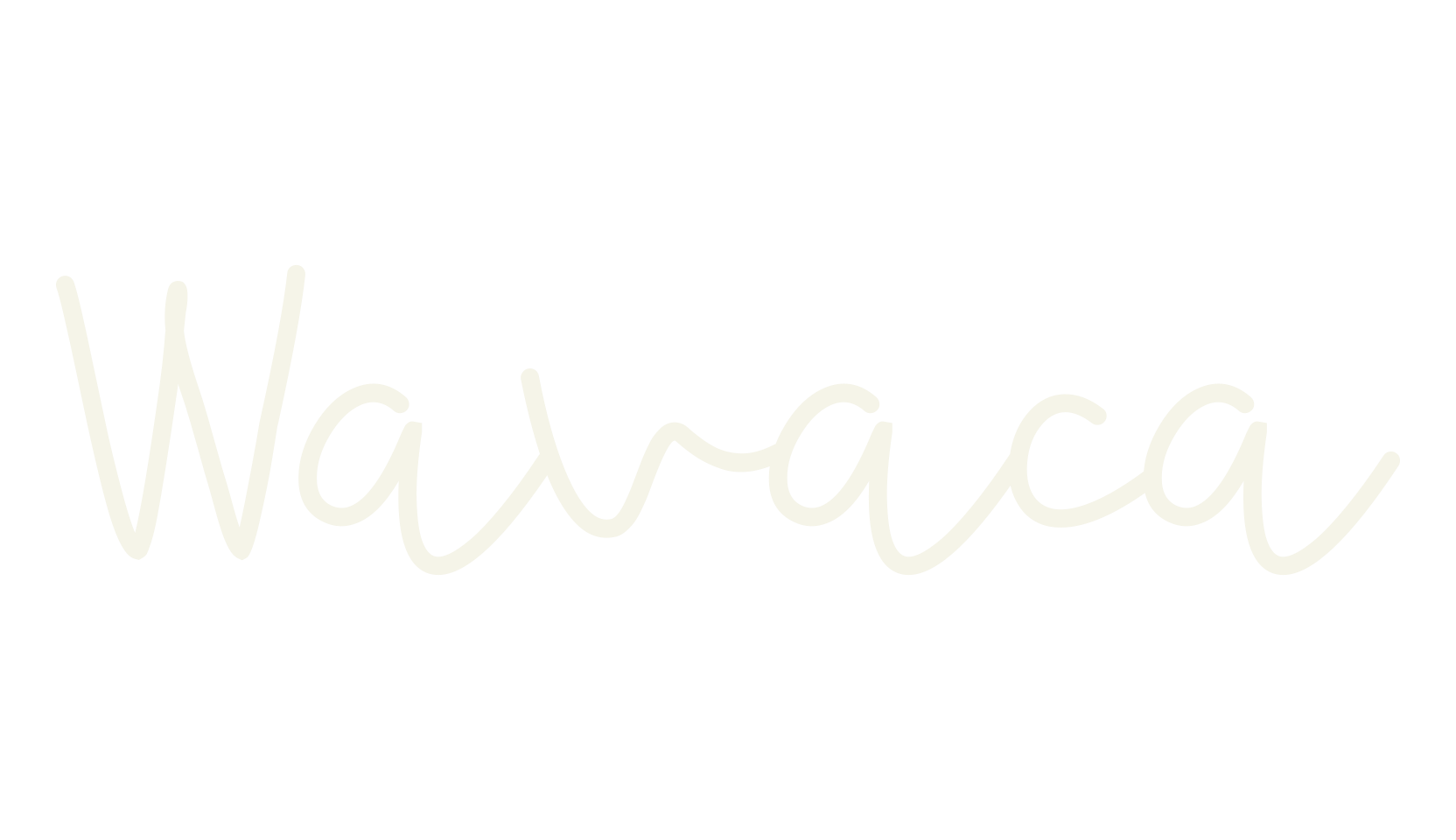Wavaca, informal font preview