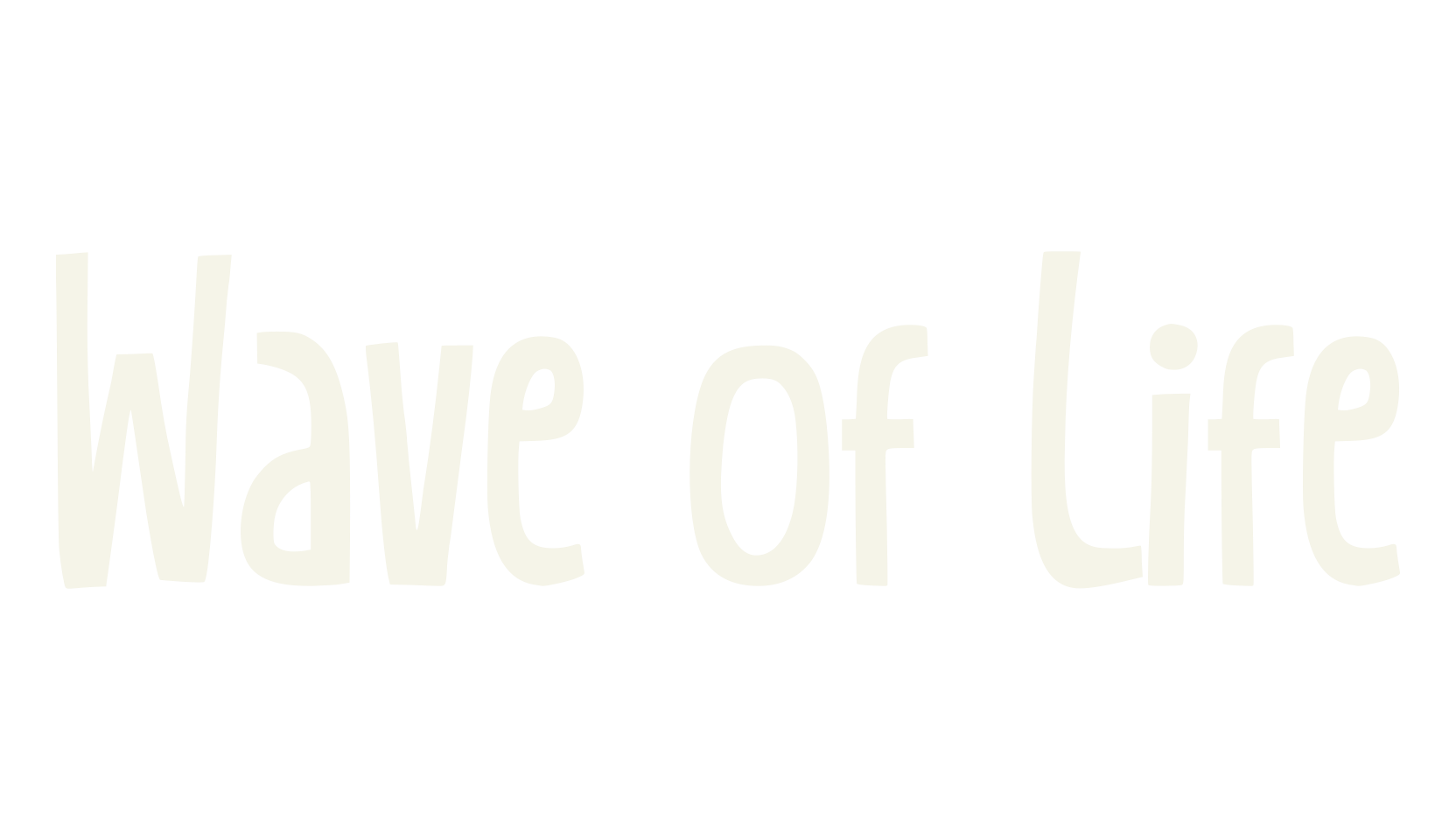 Wave of Life, handwriting font preview