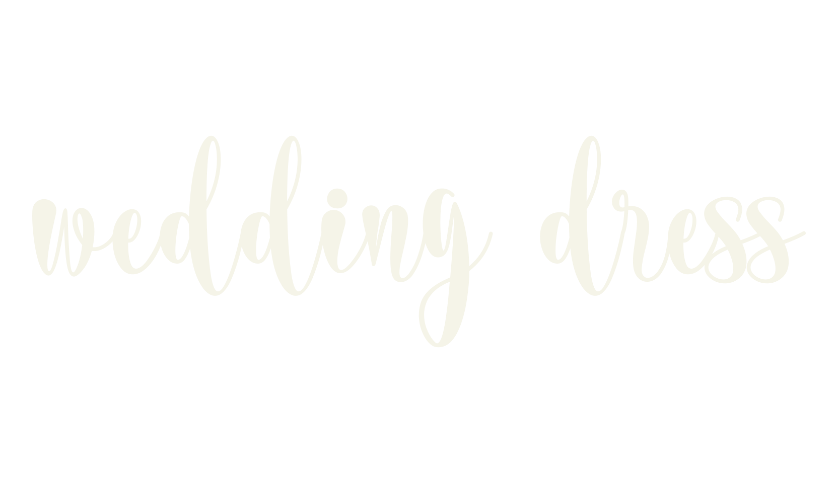 wedding dress, wedding font preview
