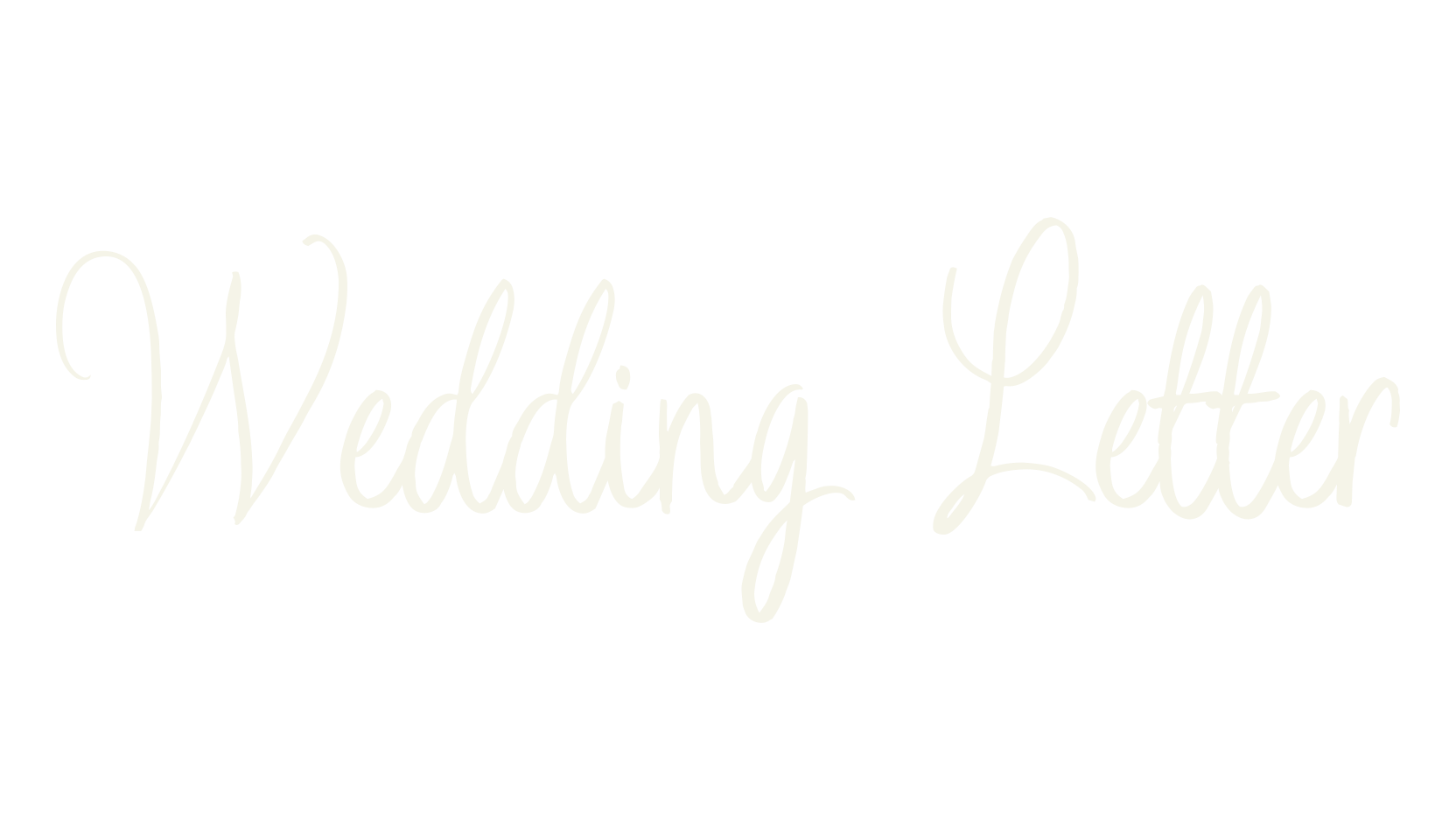 Wedding Letter, fashion script font preview