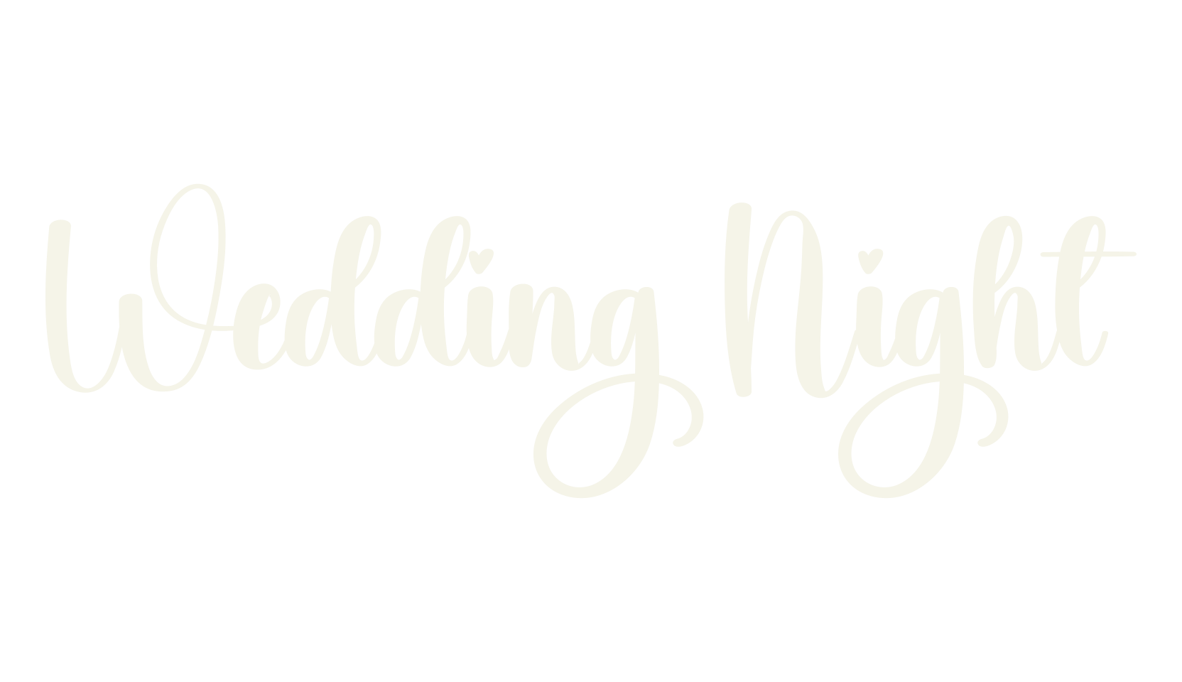 Wedding Night, wedding font preview