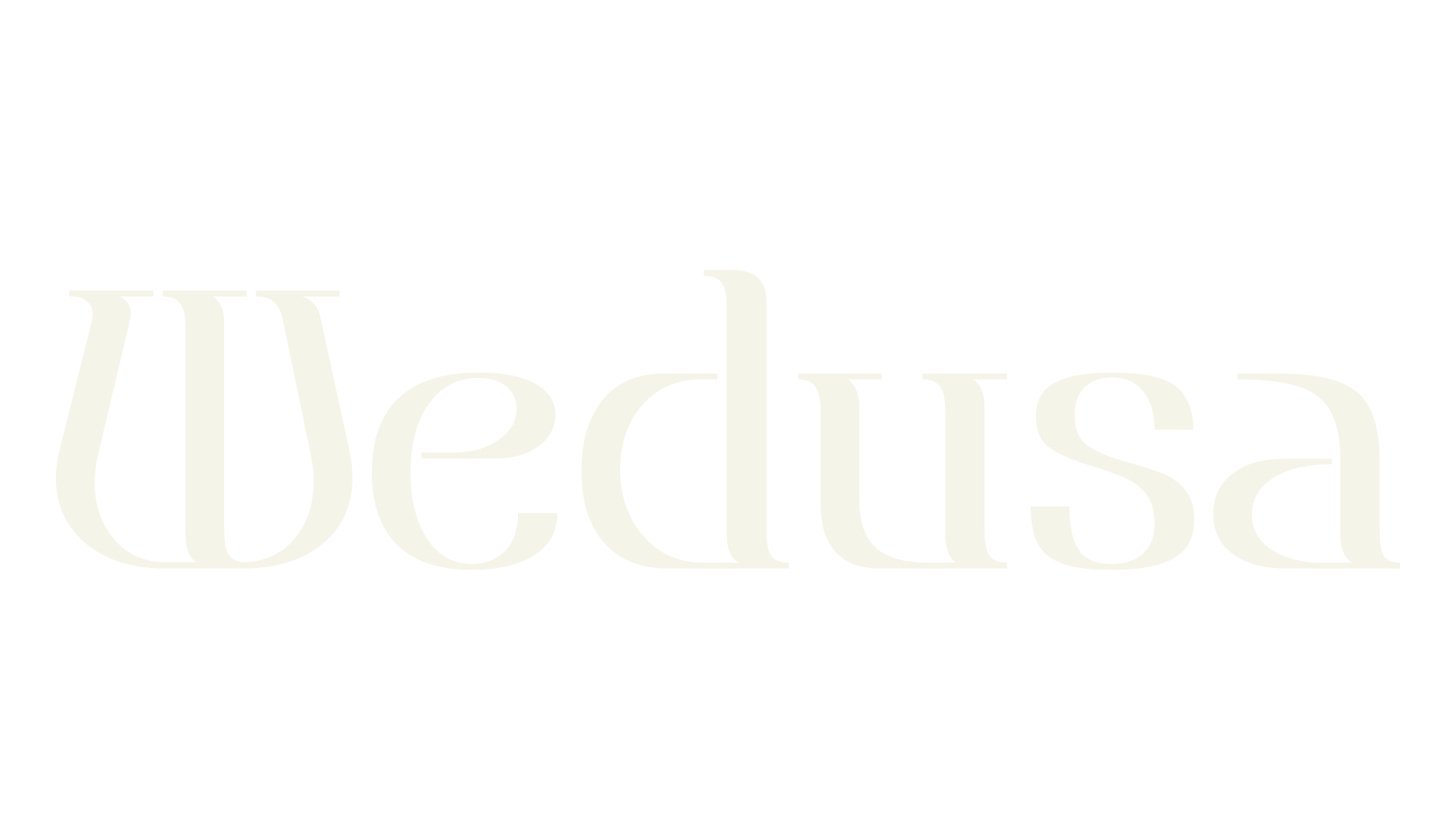 Wedusa, calligraphy font preview