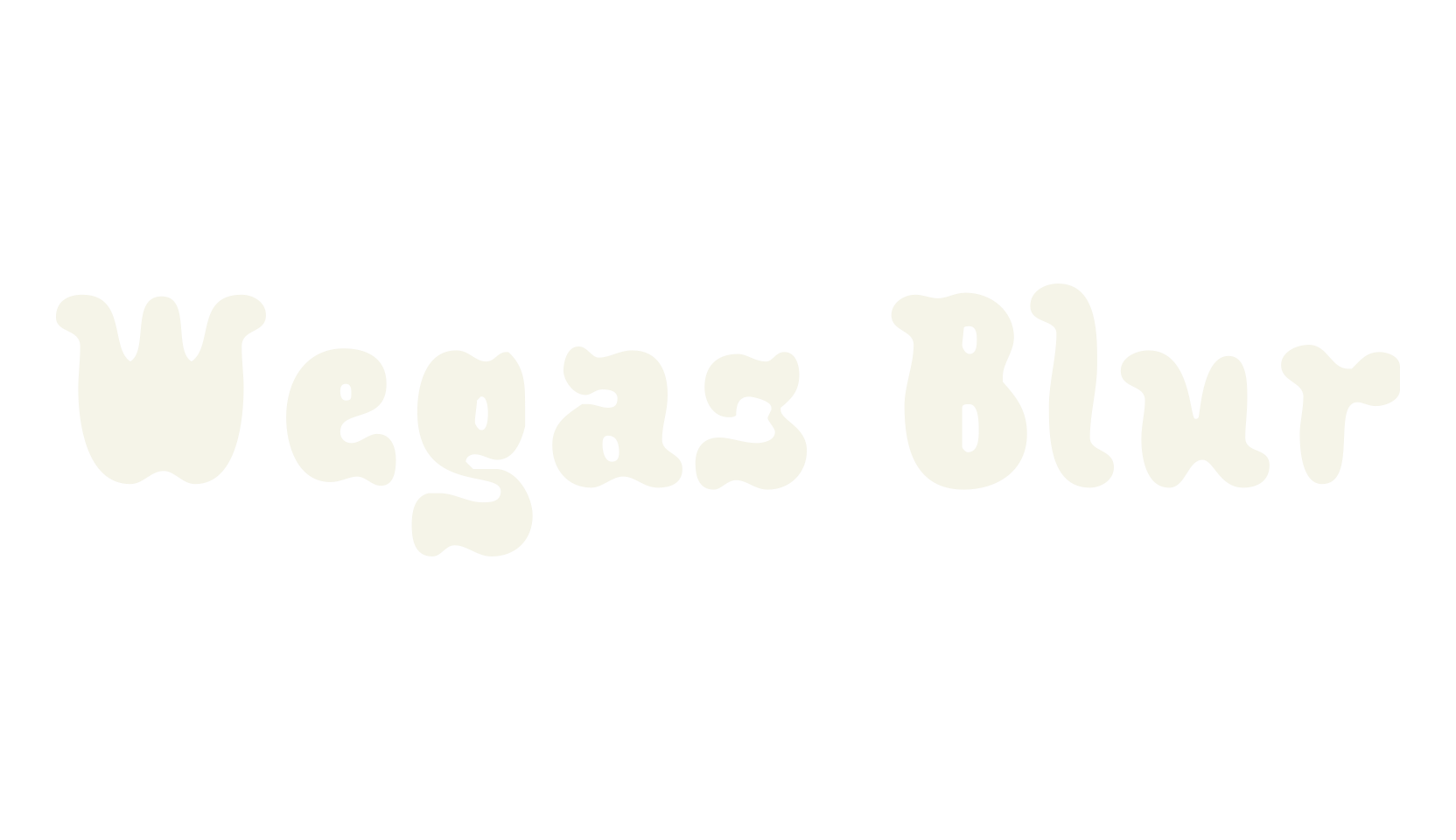 Wegas Blur, weird font preview