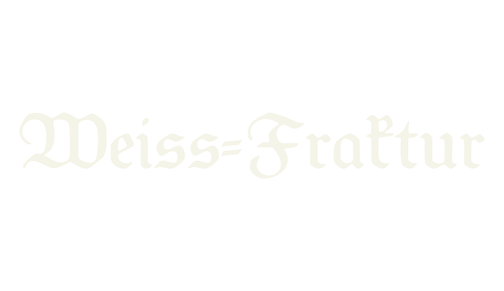 Weiss-Fraktur, old english font preview