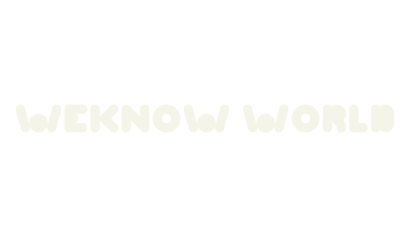 WEKNOW WORLD, display market font preview