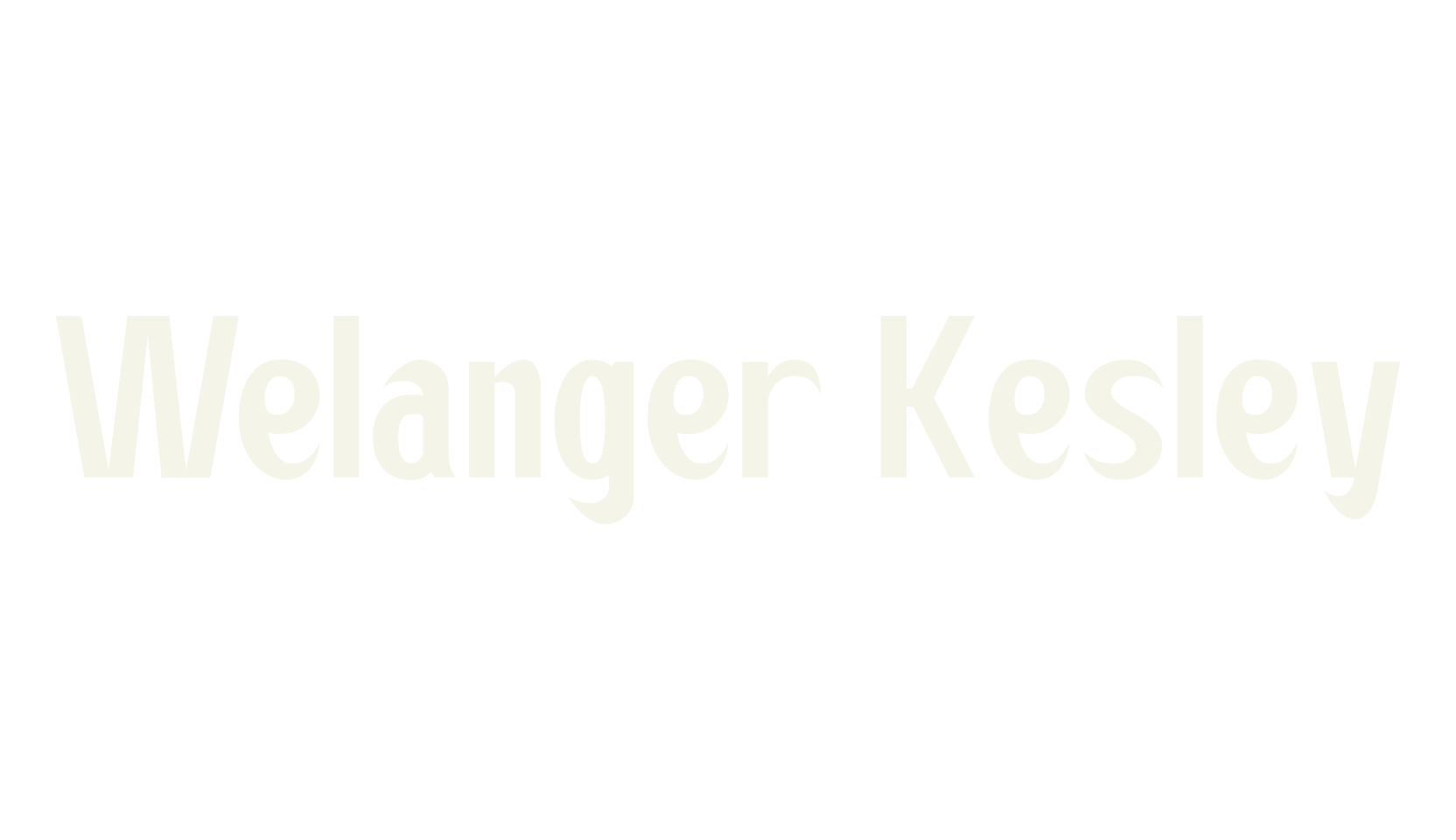 Welanger Kesley, modern font preview