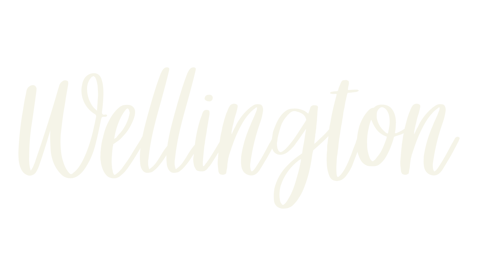 Wellington, calligraphy font preview