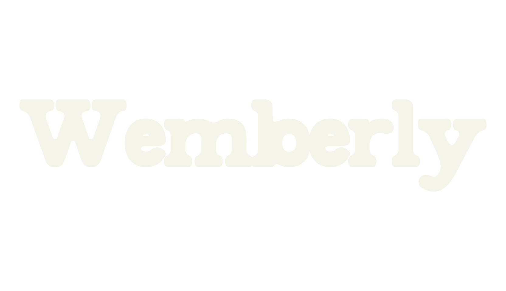 Wemberly, vintage font preview