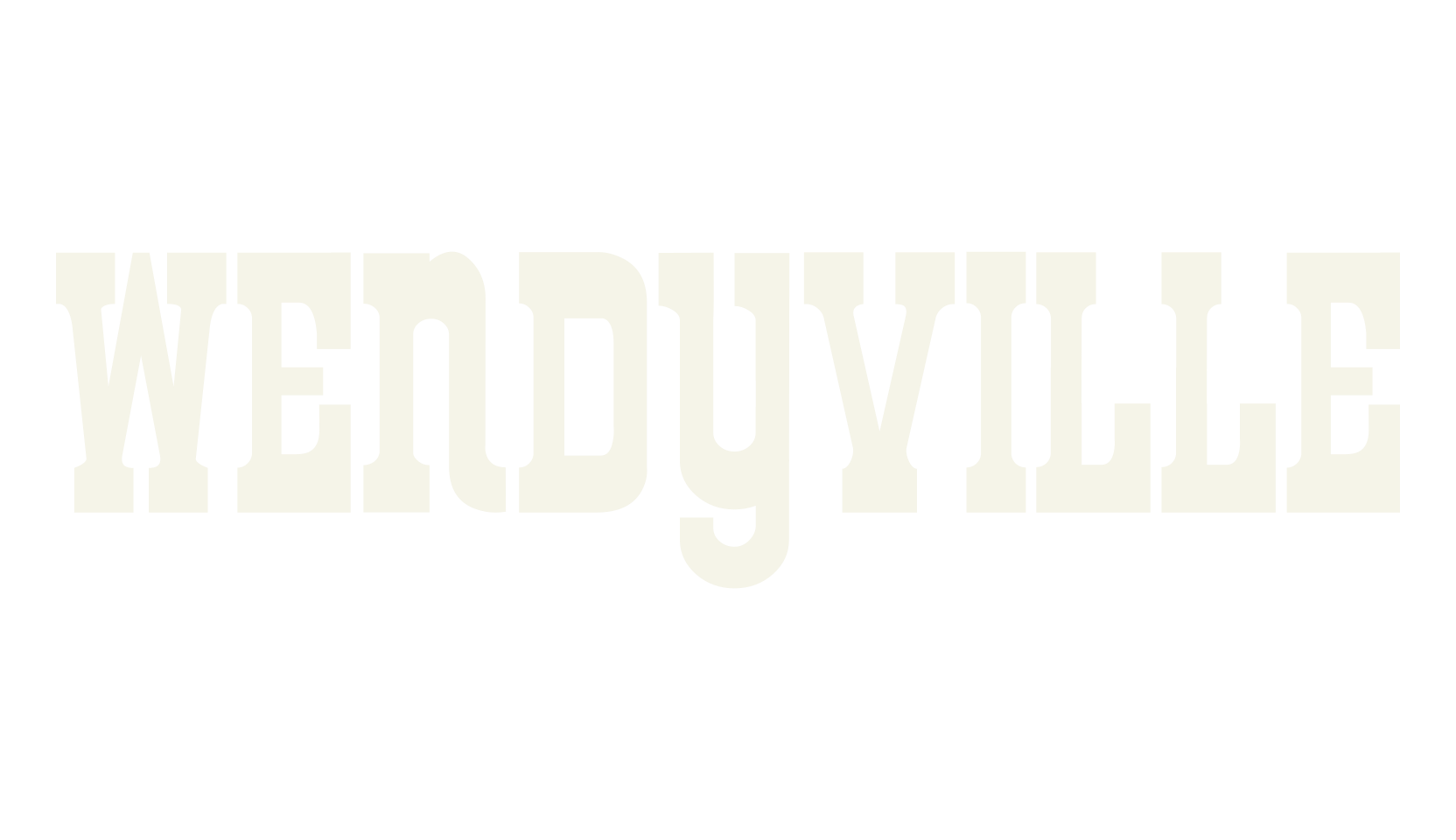 Wendyville, serif font preview