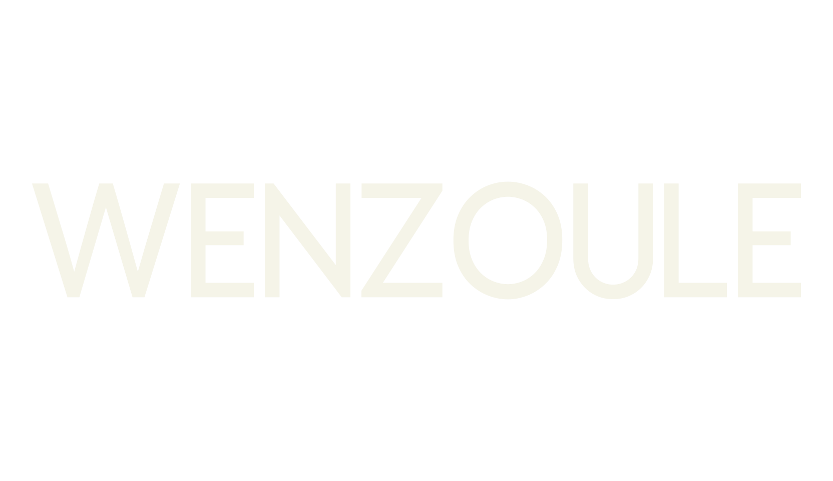 Wenzoule, sans serif font preview