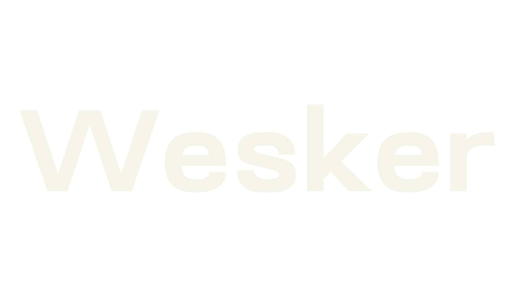 Wesker, sans serif font preview