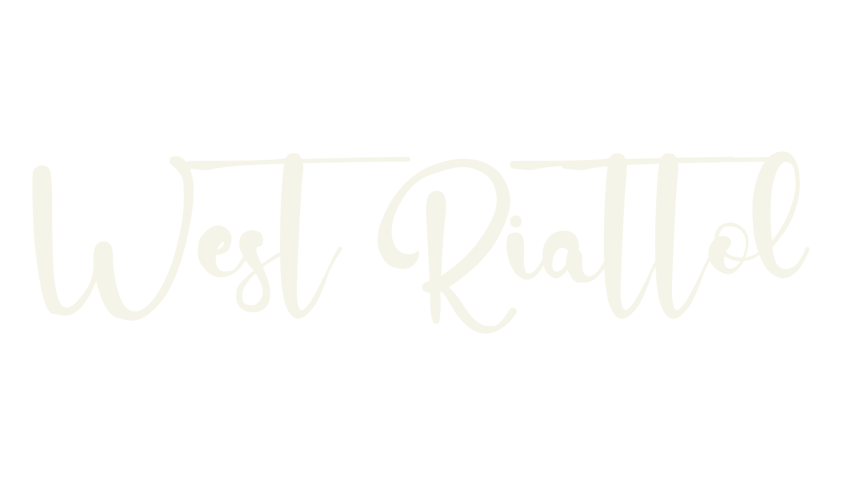 West Riattol, lettering font preview
