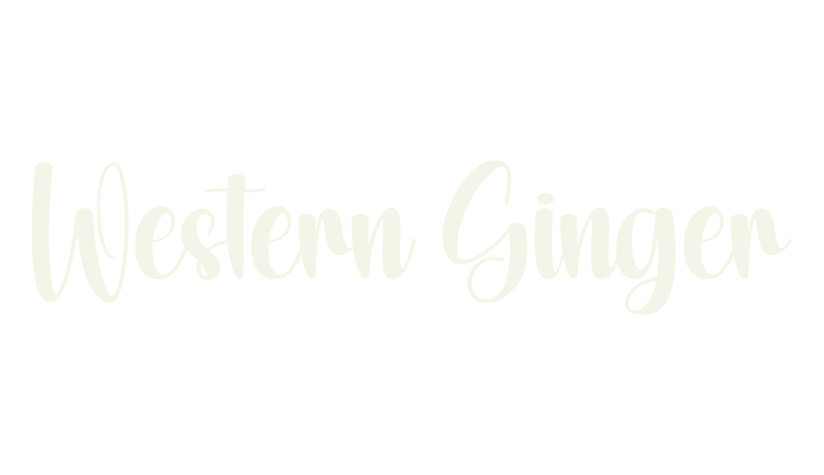 Western Ginger, fashion script font preview