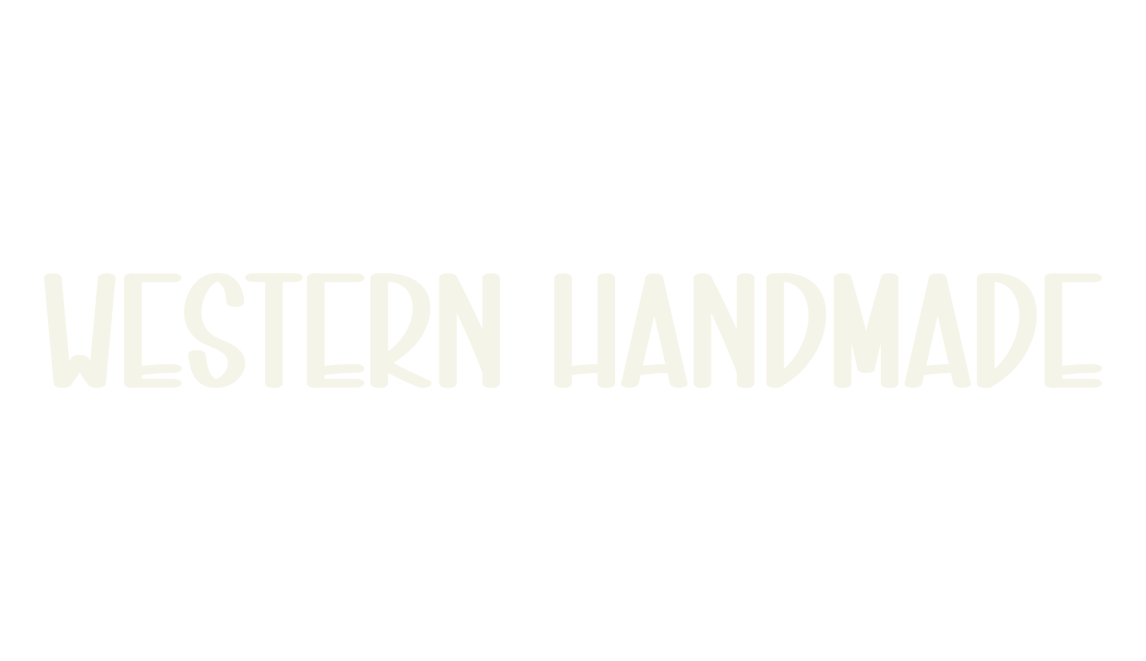 Western Handmade, fashion script font preview