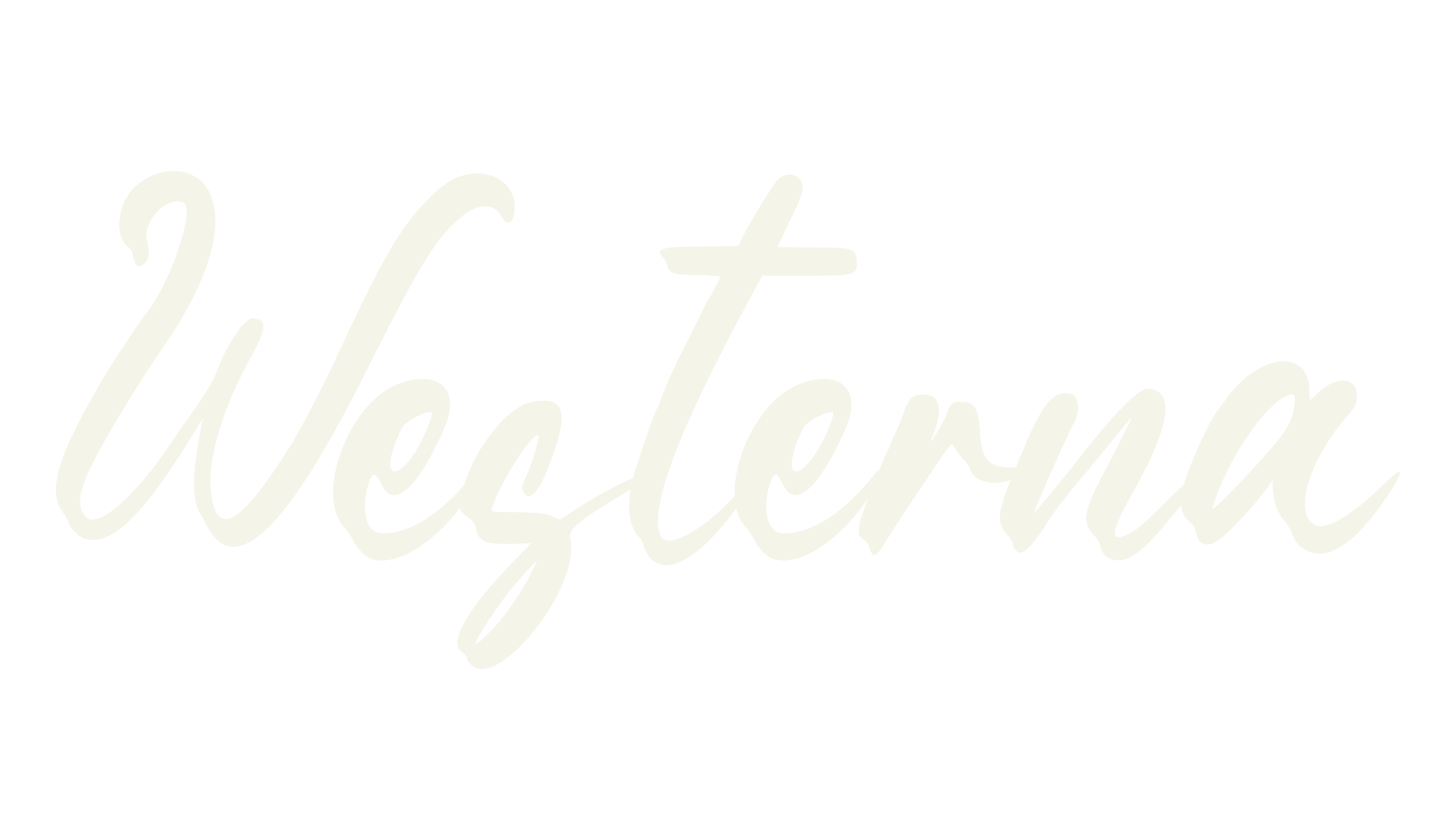 Westerna, cursive font preview