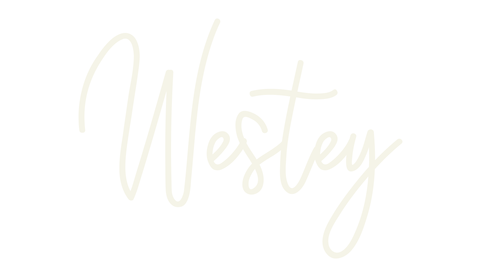 Westey, fancy font preview
