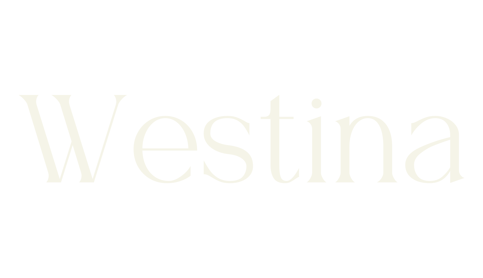 Westina, book cover font preview