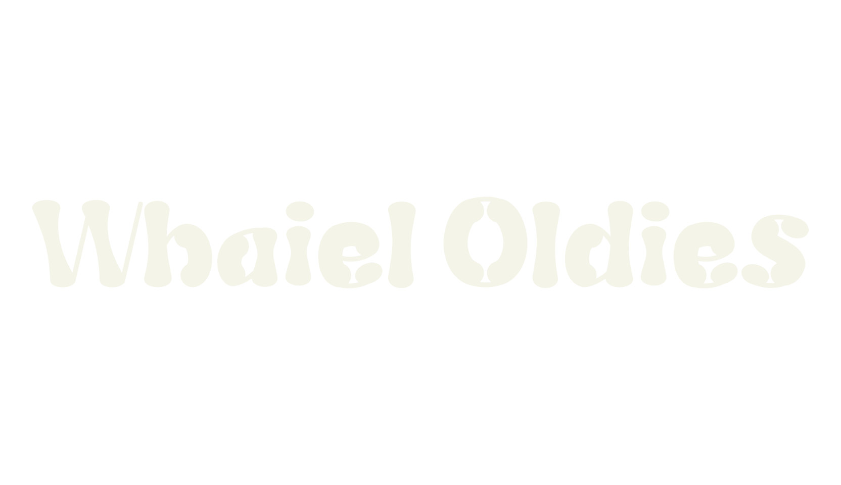 Whaiel Oldies, art deco font preview