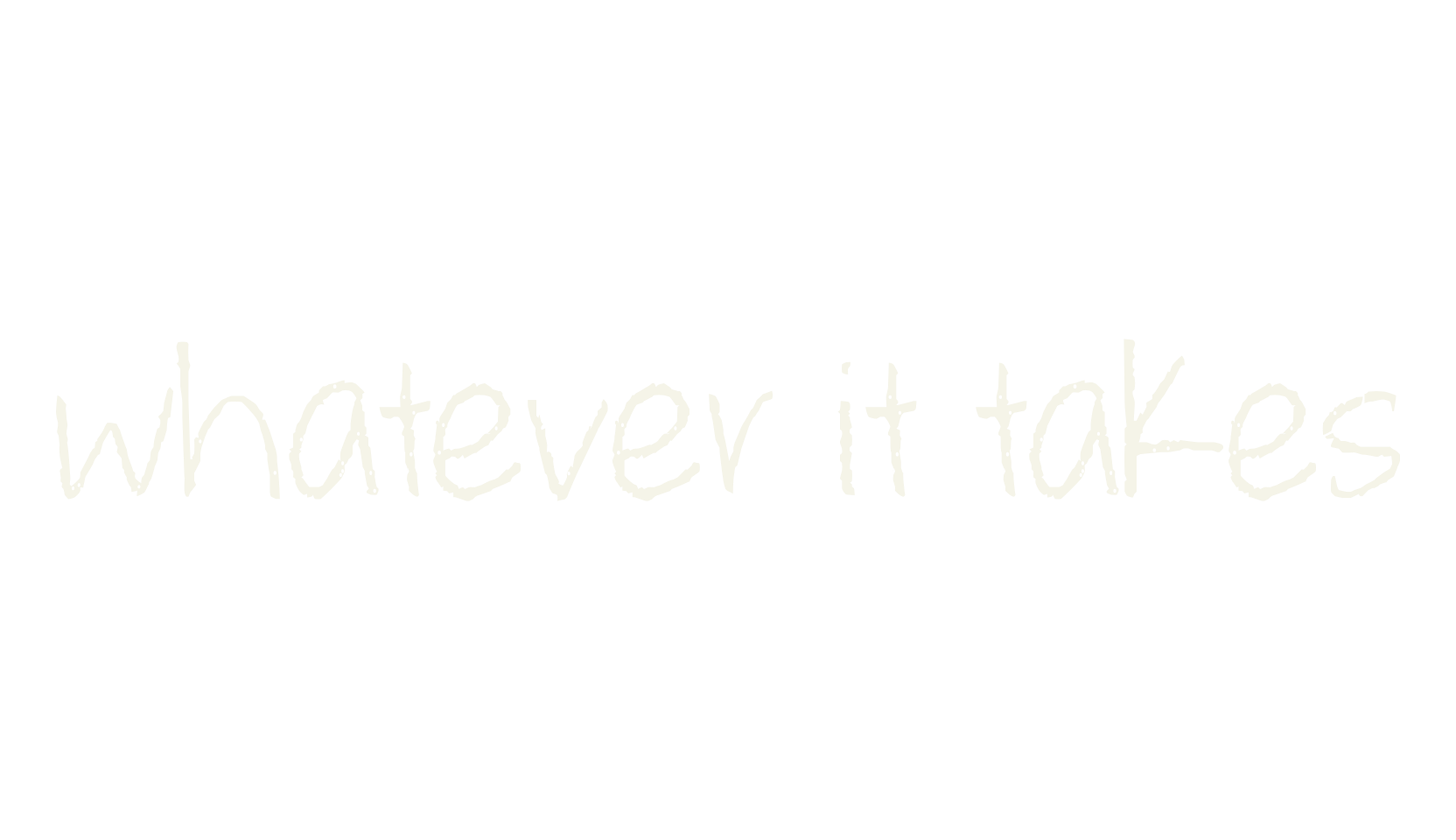 whatever it takes, handwritten font preview