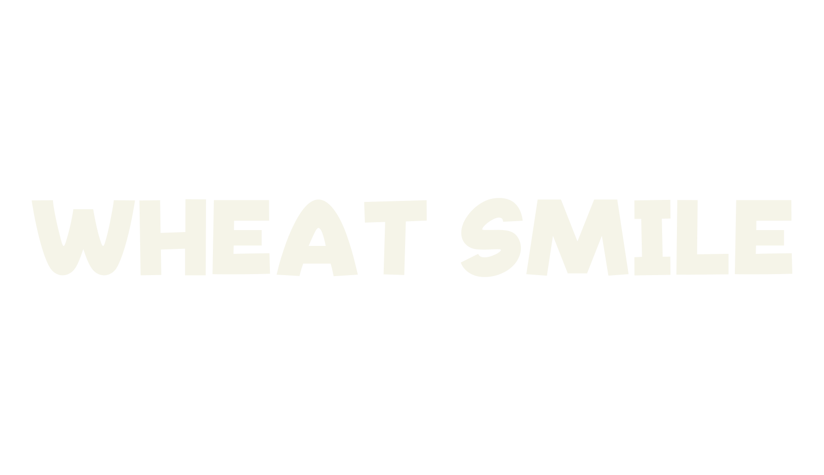 Wheat Smile, display market font preview