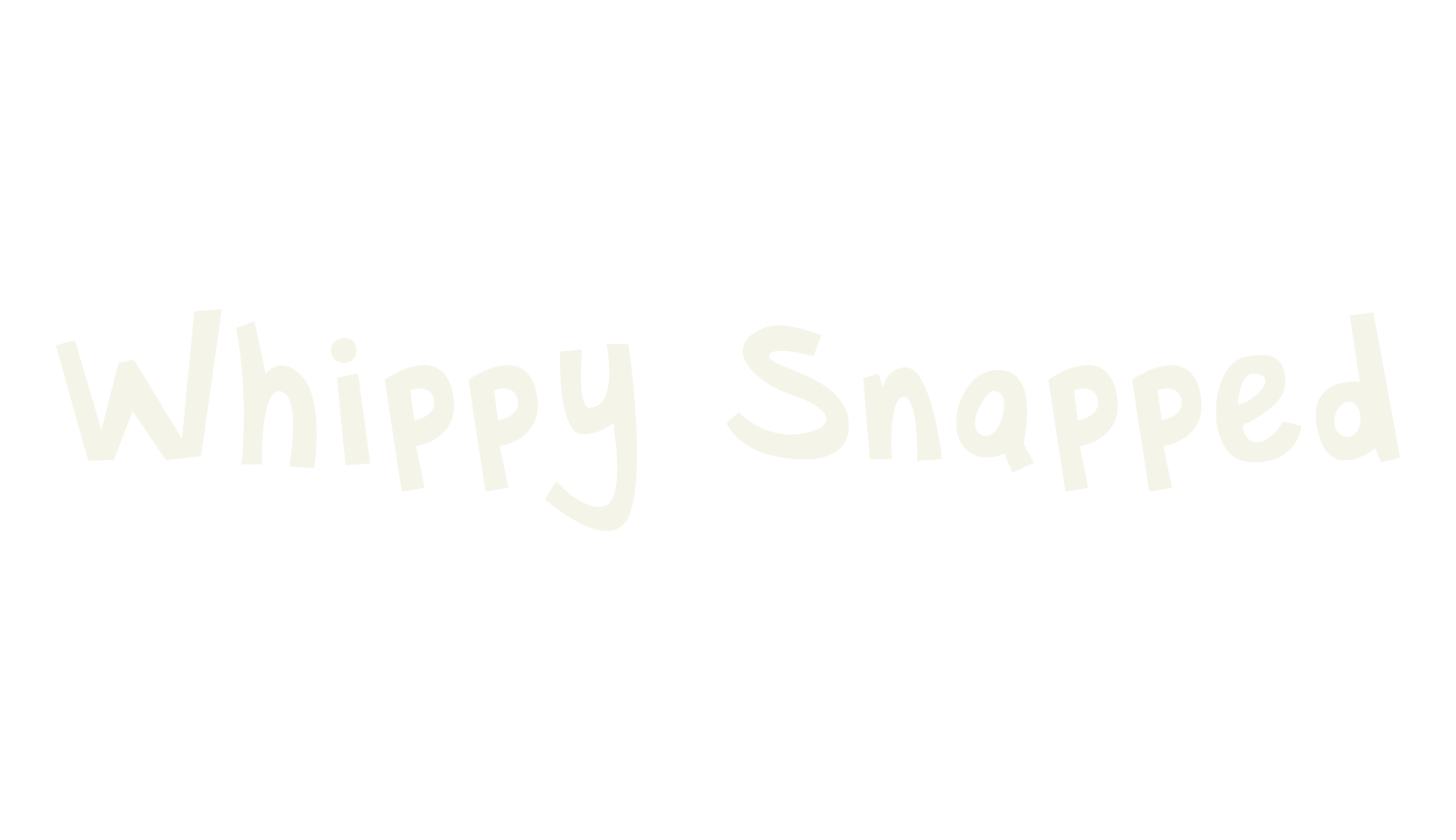 Whippy Snapped, display market font preview