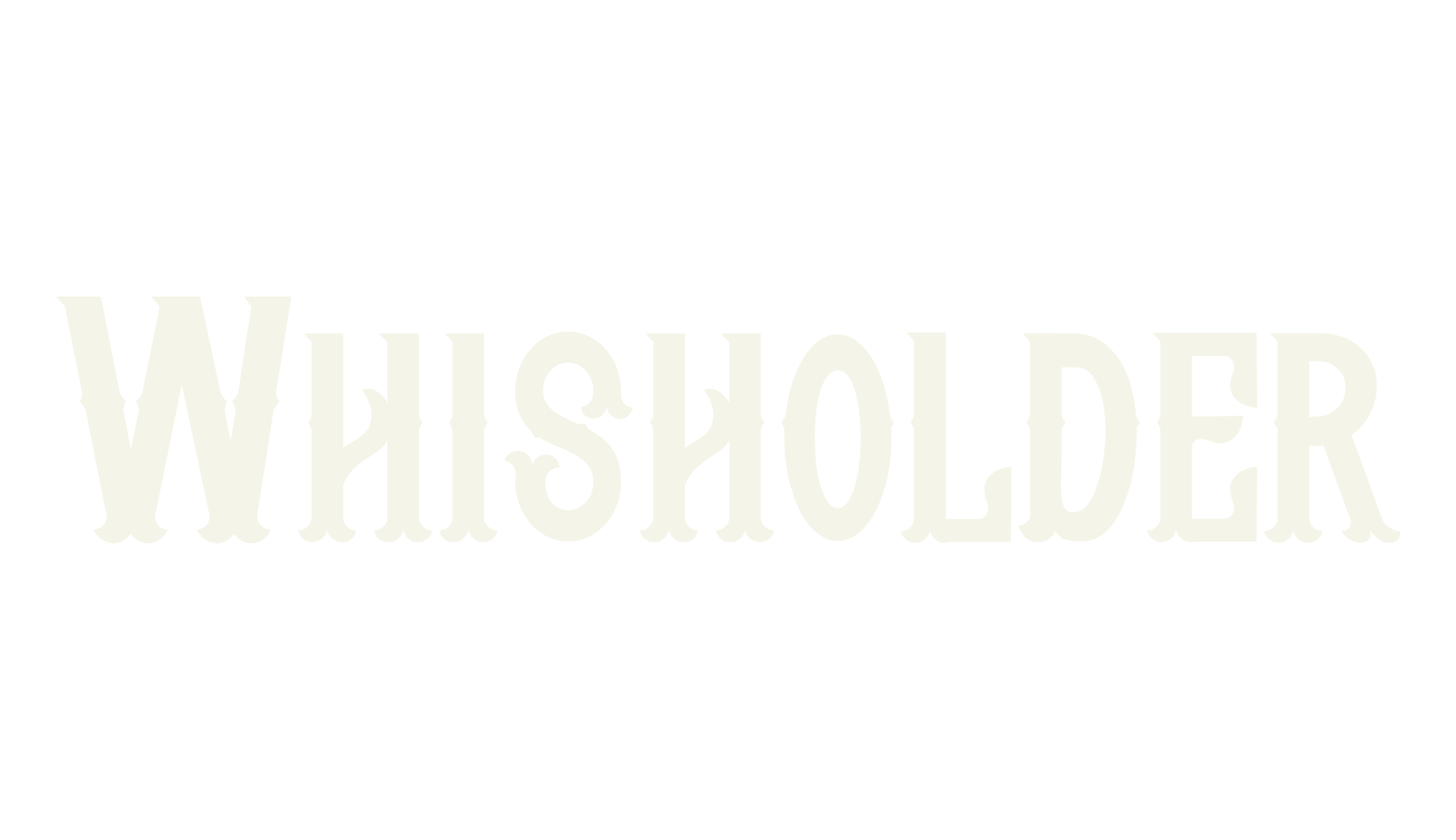 Whisholder, fashion sign font preview