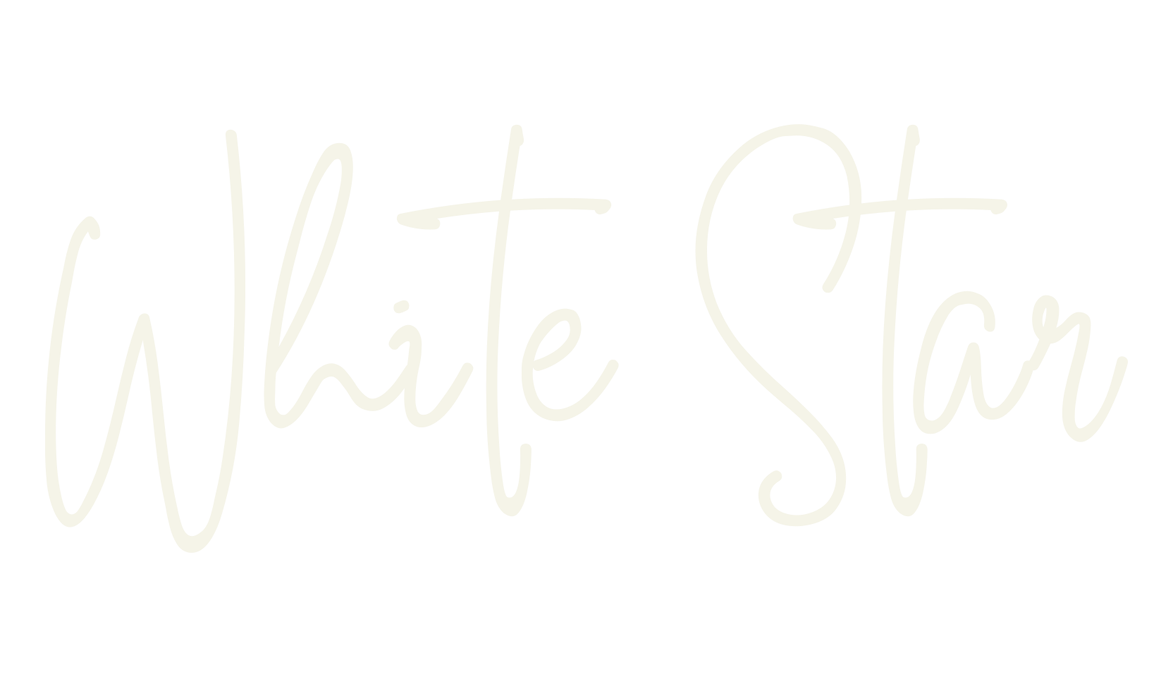 White Star, fashion sign font preview