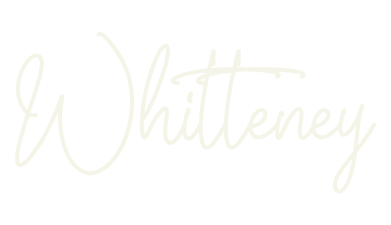 Whitteney, calligraphy font preview