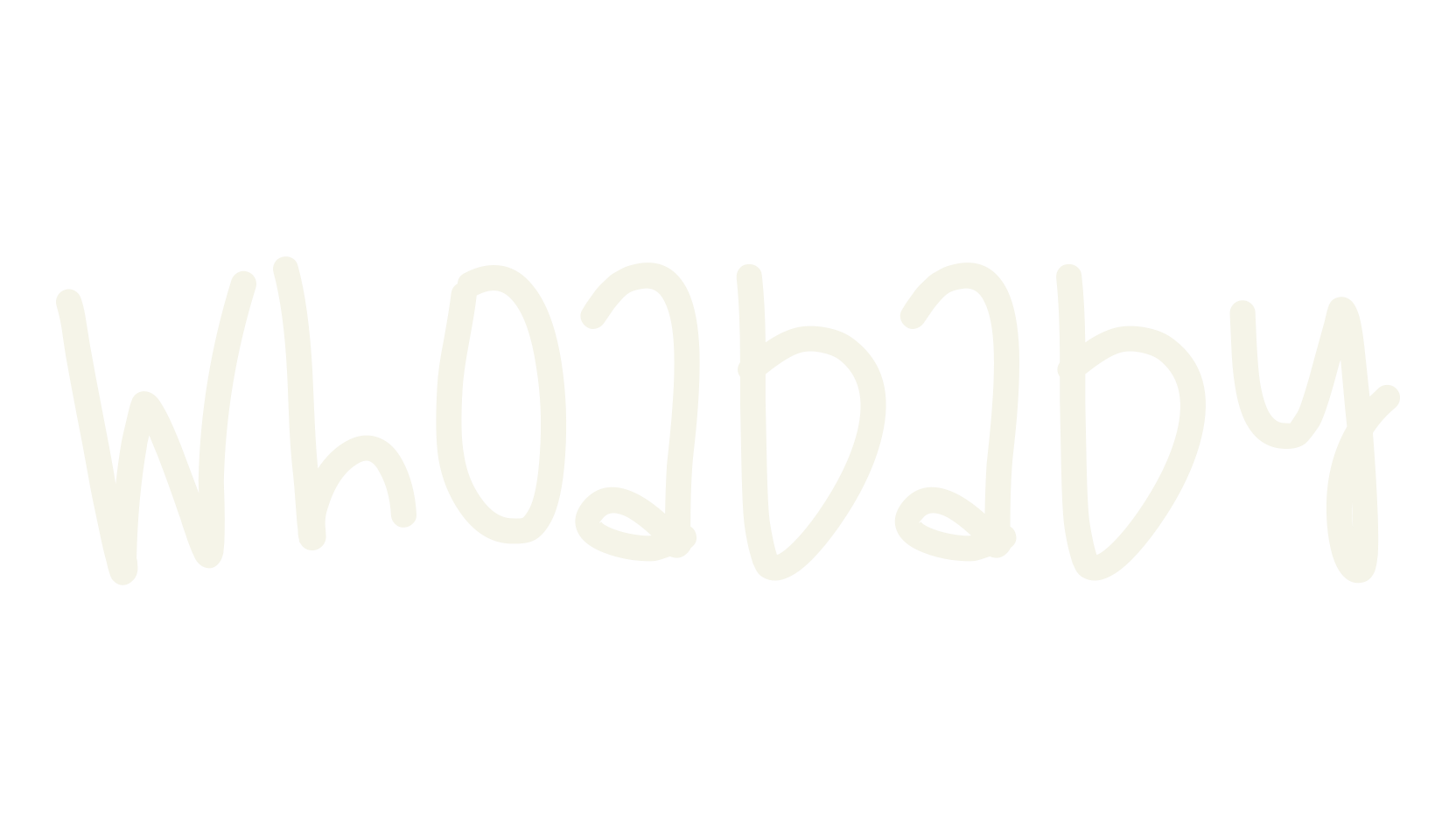 WhoaBaby, handwritten font preview