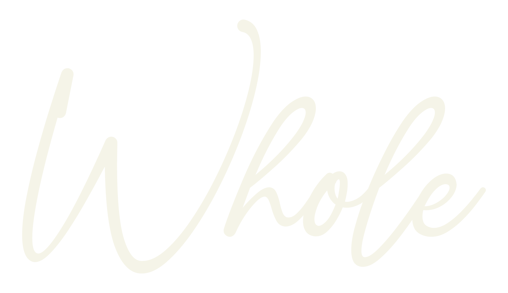 Whole, calligraphy font preview