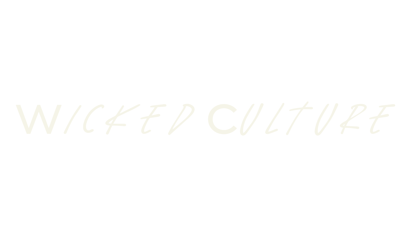 Wicked Culture, fancy font preview