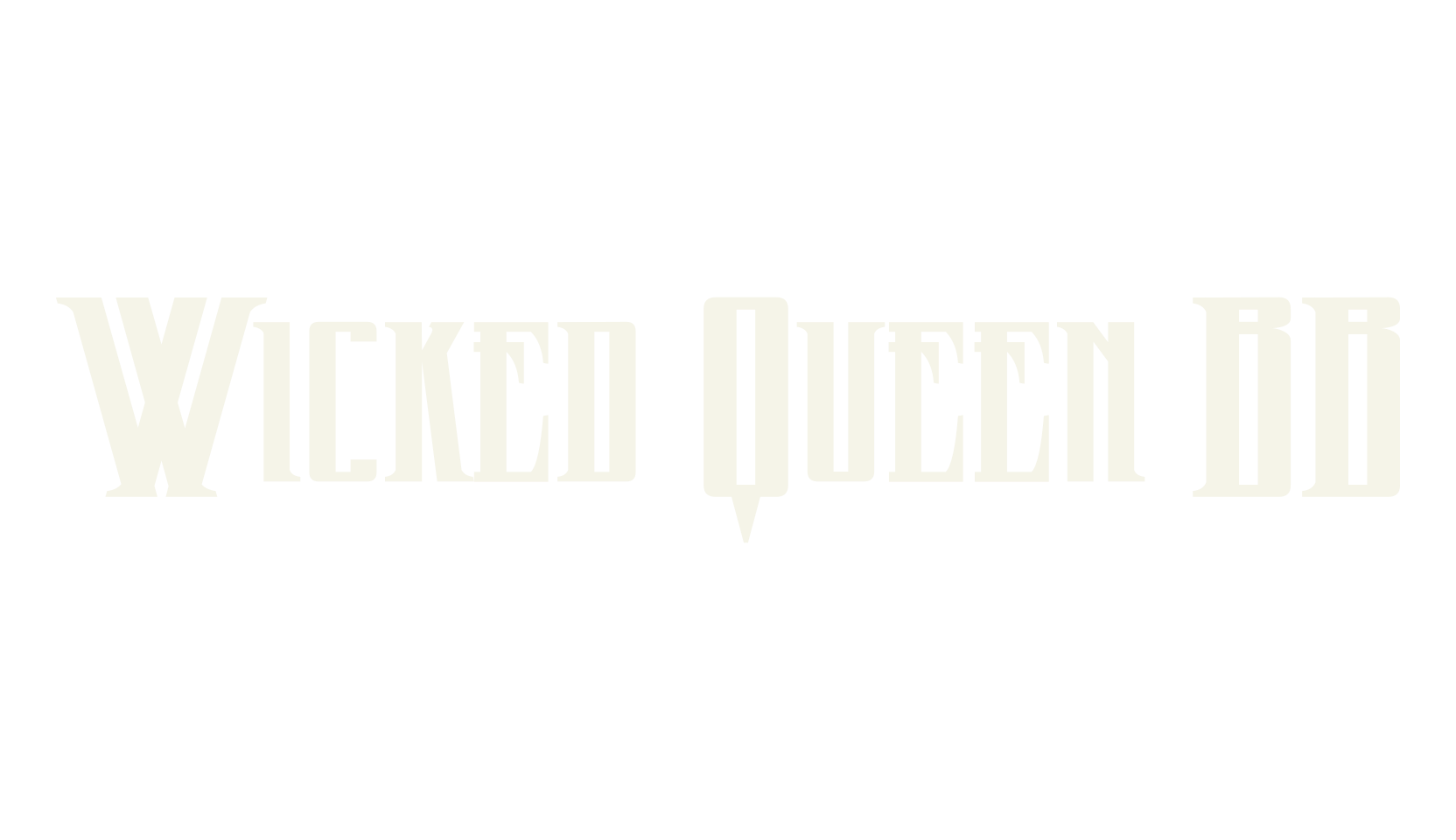 Wicked Queen BB, display market font preview