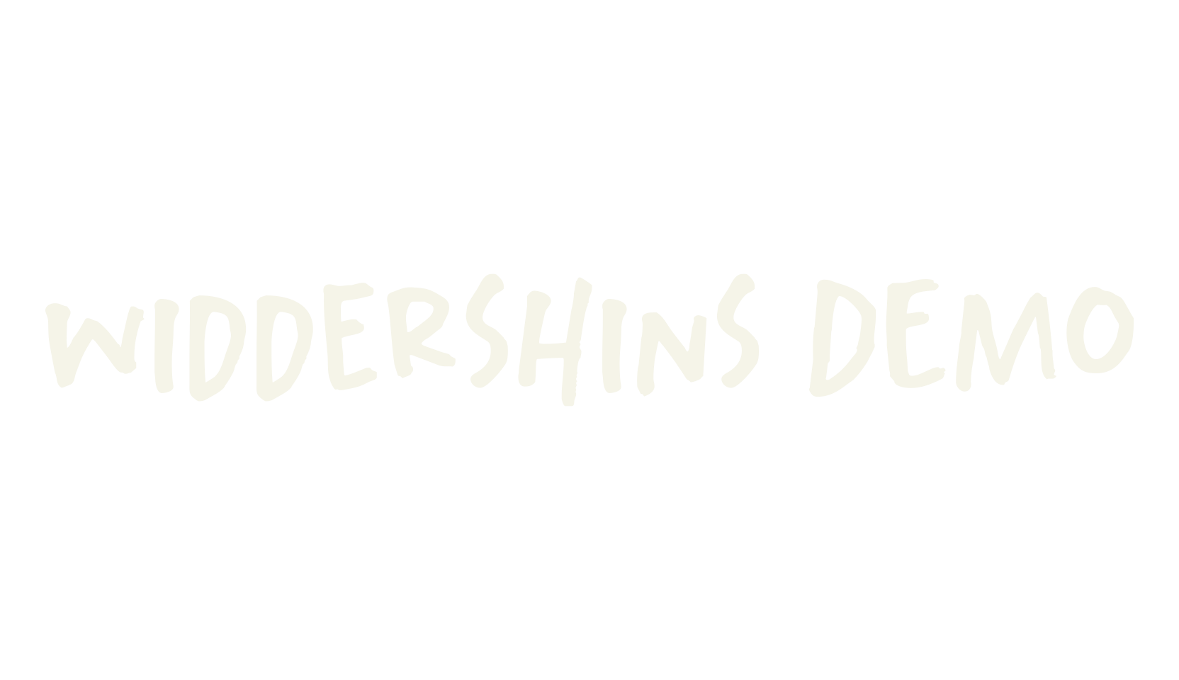 Widdershins DEMO, fashion script font preview