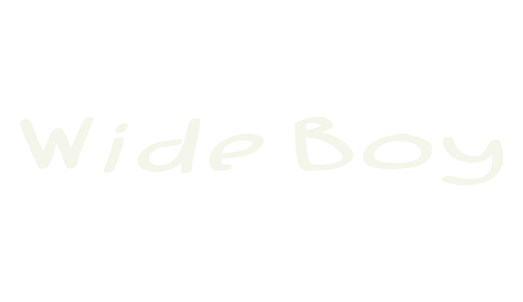 Wide Boy, wide font preview