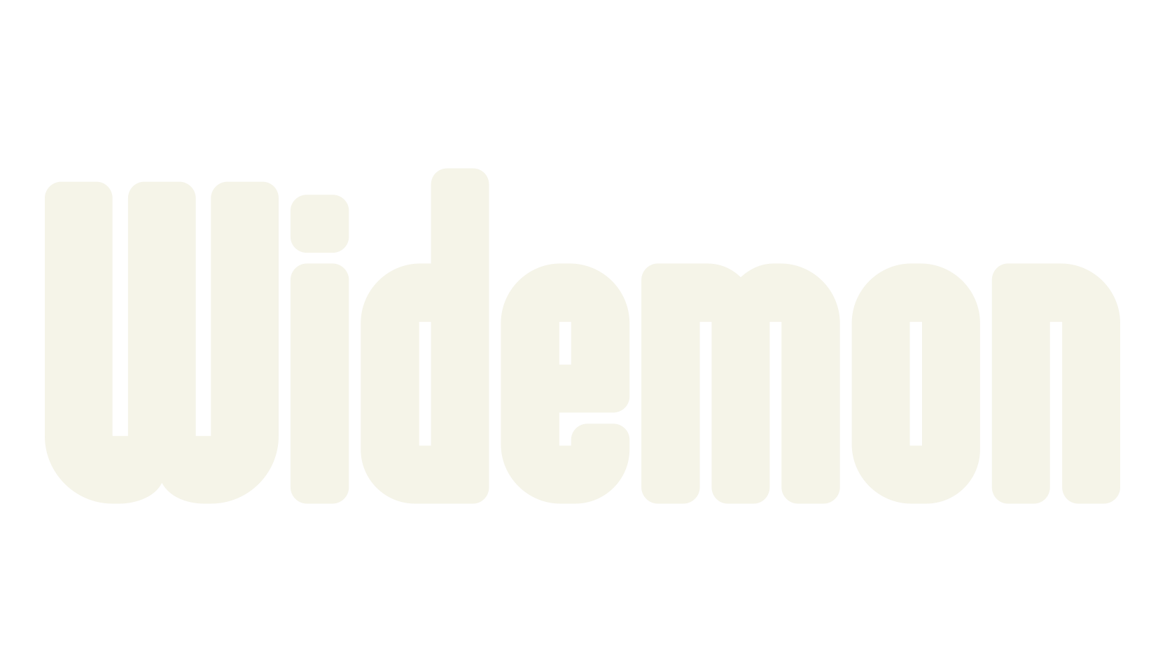 Widemon, serif font preview