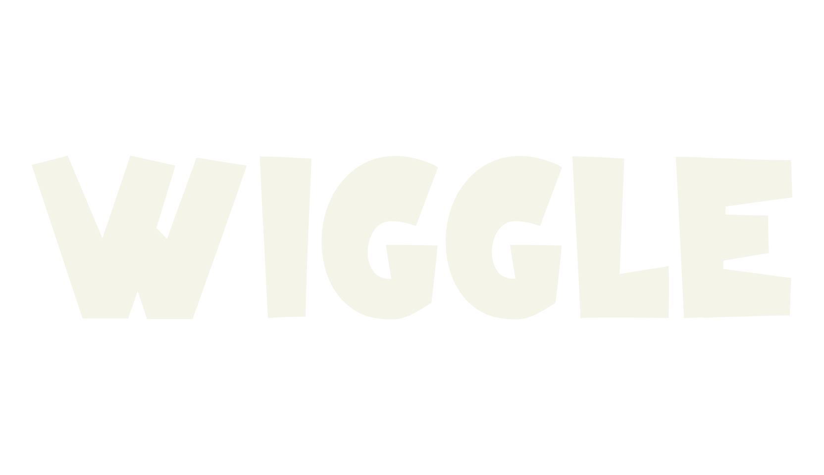 Wiggle, handwritten font preview