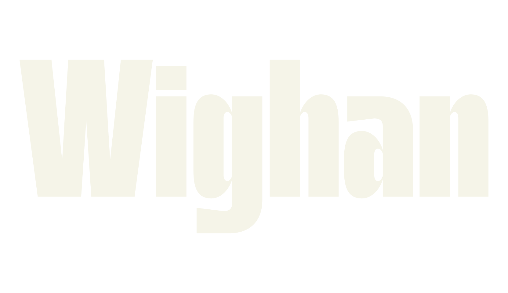 Wighan, bold font preview