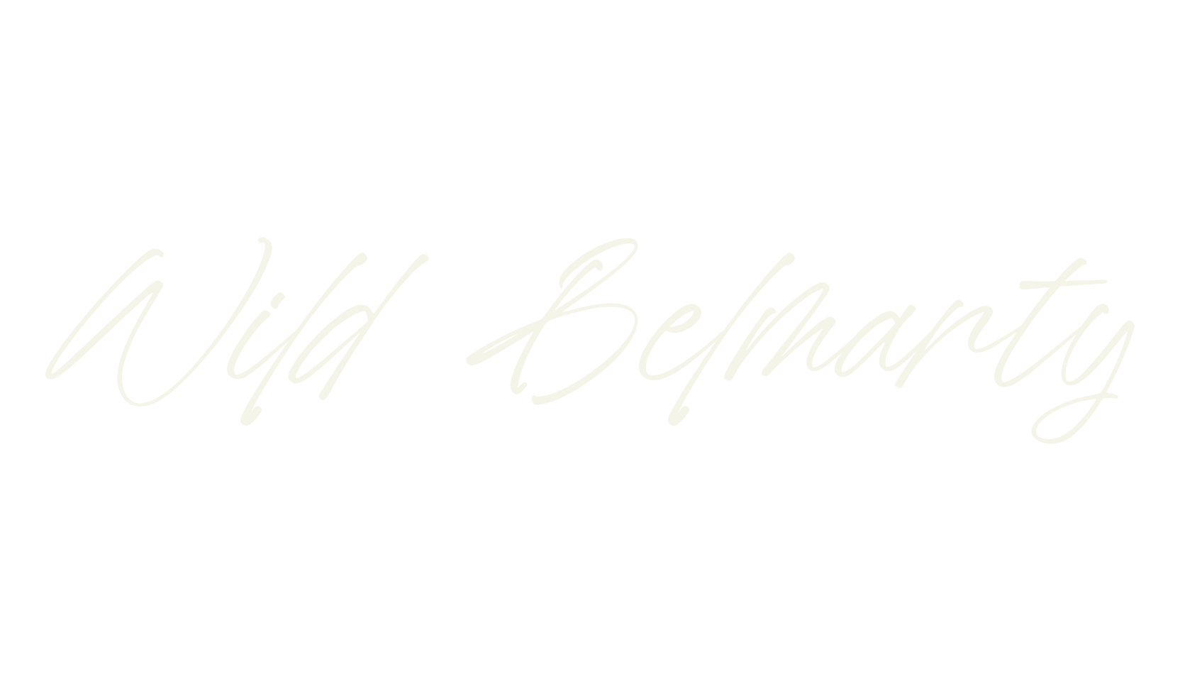 Wild Belmarty, script font preview